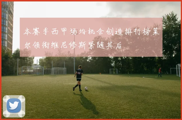 本赛季西甲场均机会创造排行榜莱尔领衔维尼修斯紧随其后